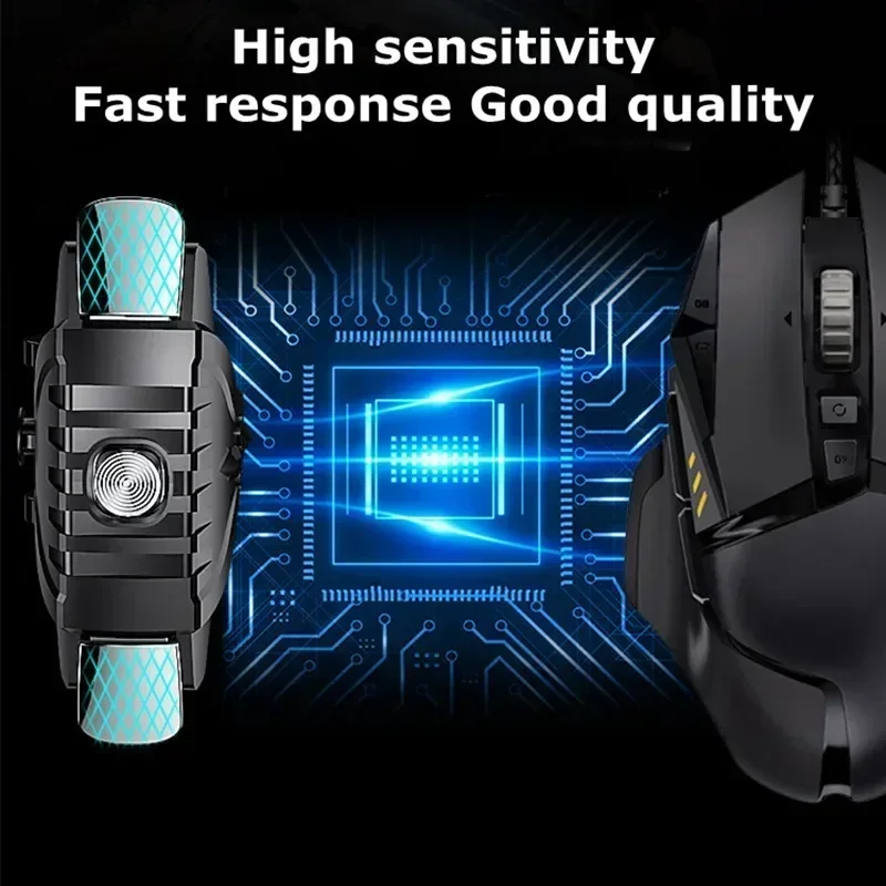 2pcs ABS Mobile Phone Gamepad  - Gaming Accessories For Room ulasan dan harga