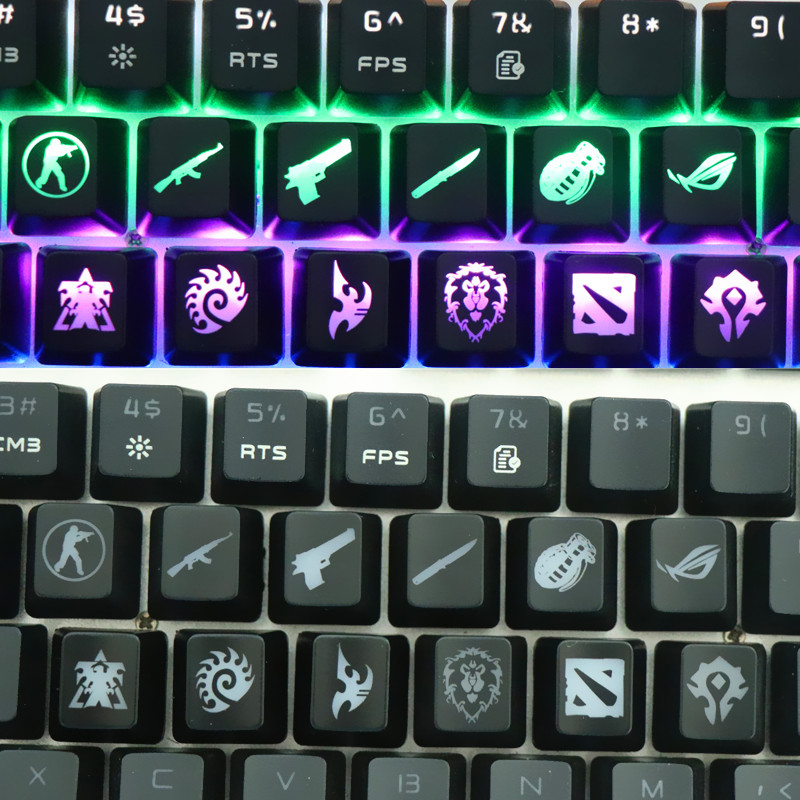 CS GO Gaming Keycaps Custom AB - Gaming Accessories Aesthetic ulasan dan harga